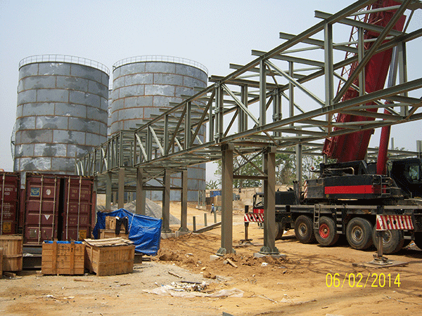 Buildings and Facilities for Rom Oil Factory
