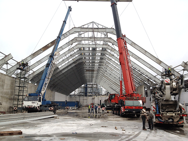 60,000 tons Fertilizer Shed