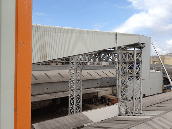 100m conveyor for material transfer